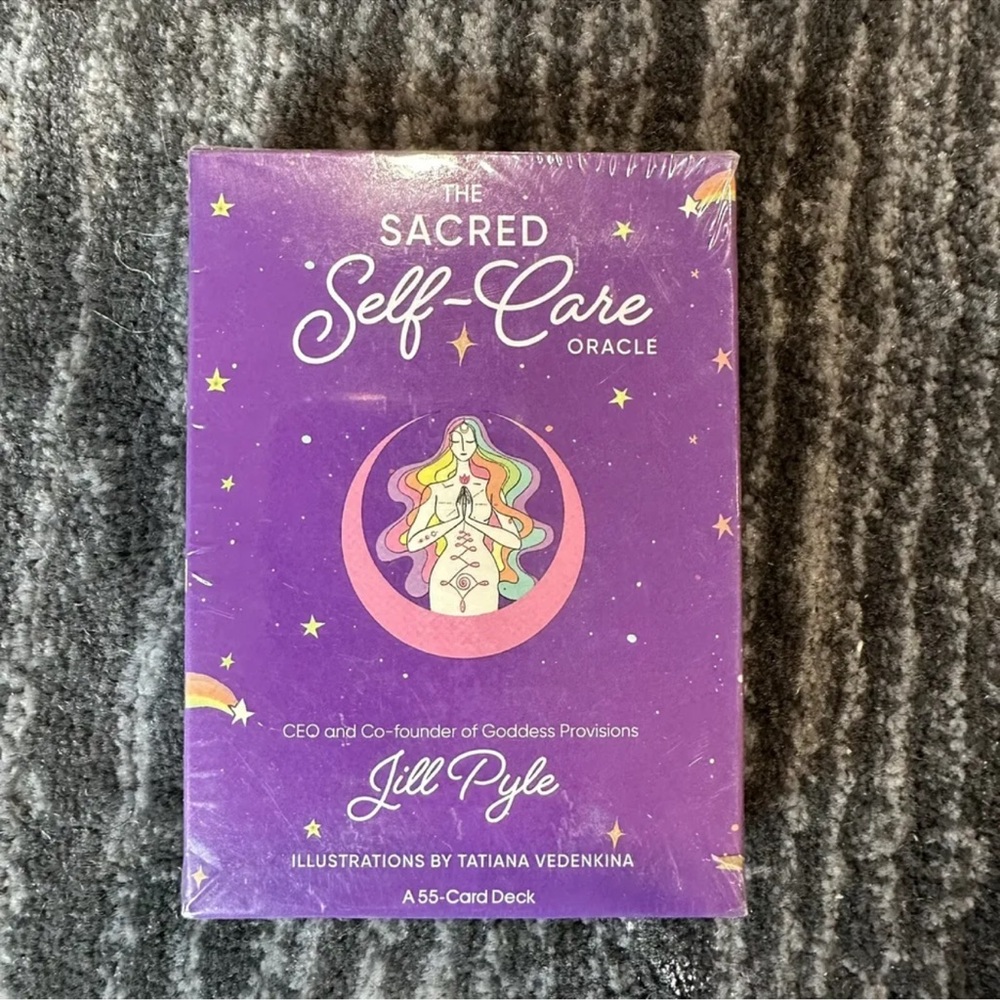The Sacred Self-Care Oracle A 55-Card Deck by Jillian Pyle Tarot Inner Wisdom